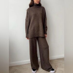 🚫SOLD🚫 Commense Gray Turtleneck & Pant set